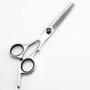 6 Inch Black Barber Scissors Set - Professional Hairdressing Scissors for Hair Cutting & Thinning view 3
