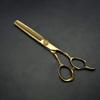 6.0 Inch Two-Tailed Barber Scissors Set - Professional Haircutting Tools for Salon & Home Use view 3