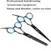 6.0 Inch Hair Cutting Scissors Kit - White Stainless Steel Hairdressing Scissors with Flat Cut and Thinning Tooth view 3