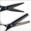 6.0 Inch Hair Cutting Scissors Kit - White Stainless Steel Hairdressing Scissors with Flat Cut and Thinning Tooth view 4