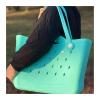 kinganrun Outdoor beach bag, travel cosmetic bag, EVA large capacity storage, suitable for travel and home use(Light Green,M) view 3