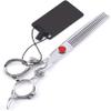 Professional Hairdressing Scissor Kit - Hair Cutting Scissors Set with Straight and Thinning Bevel Shears view 1