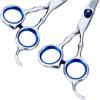 2 Pieces Professional Hairdressing Scissors Set - Salon Hair Cutting & Thinning Shears view 2