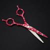 5.5 Inch Professional Barber Scissors - 440C Steel Ceramic Hair Cutting Shears view 2