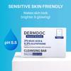 DermDoc by Purplle Cleansing Bar | Mild Daily Cleanser | For All Skin Types | Pack of 3 (75 g / 2.64 oz Each) view 4
