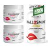 Hallusa Natural 2-Pack Hallosmine Diosmin Cream 4 oz + Free Hallosmine Extra 850 mg 60 Ct | Triple Action Cream Formula: Diosmin, Hesperidin & Horse Chestnut | Vein support supplements for legs view 1