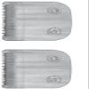 (2) for Wahl Hair Clipper Detachable XL Trimmer Blade fits Model 9876L view 2