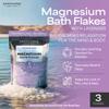 Aromasong Magnesium Bundle  RAW Magnesium Bath Flakes with Natural Lavender (3 LB) + Extra Strength Magnesium Spray Lavender (23mg Per Spritz, 8 Oz) for Relaxation & Muscle Recovery view 2