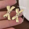 6 Pcs of Women's Golden Bow Mini Hairpins, Sweet and Cool Girl Bangs Hairpins and Hair Accessories(A(6 pieces)) view 2
