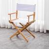 Portable Folding Directors Chair 24In Makeup Stool for Artists Lightweight Wooden Barber Chair with Canvas Back Ideal for Makeup Salon and Outdoor Use view 1