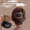4 Pcs Elegant Duckbill Hair Clip, Flat Round Claw Clip for Women, Designed for Strong Hold on Thick or Thin Hair, Day Wear and Reliable Hold (Hair Clip Set) view 3