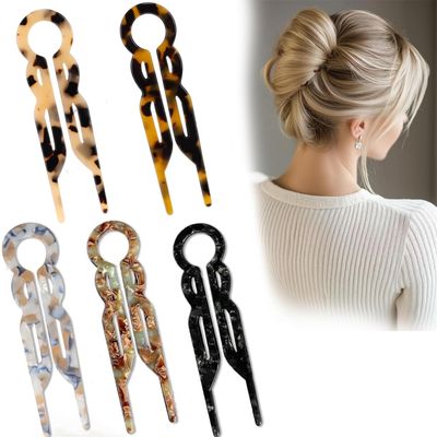 5 PCS Prestige French Hair Pins,Prestige Hair Pin,New Hair Accessories, Elegant Hair Clips for Women,Suitable for All Hair Types (C)