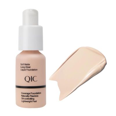24HR Flawless Liquid Foundation Makeup - Soft Beige | Full Coverage, Weightless Matte Finish, Hydrating & Long Lasting Foundation, Transfer-Resistant, For All-Day Wear (01)