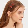 20Pcs Fun Ladybug Hair Clips for Women & Girls, Whimsical Cute Bug Hair Accessories with Metal Grip | Fun Decorative Clips for Daily Use & Cosplay Themed Party & Halloween view 4