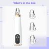 Electric Blackhead Remover, 3-Suction Head Pore Cleaner, Abs Material, Facial Cleansing Solution view 4