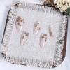 24Pcs Fall Maple Leaf Press on Nails Medium Almond Nude Fake Nails With Glue Glossy Stick on Nails Full Cover Acrylic Nails for Women Autumn Thanksgiving Nail Art Supplies view 3