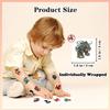 102 PCS Individually Wrapped Dragon Temporary Tattoo for kids - Dragon Temporary for Girls Boy Body Arm Shoulder Cute Tattoos Stickers, Birthday Party Supplies Gifts for Kids view 3