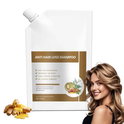 300ML Anti-Hair Fall Hair Loss Shampoo - Hair Loss Shampoo for Women, Rich in Various Plant Extracts, Anti-Hair Fall Promote Hair Growth (1)