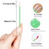 200 PCS Disposable Lip Wands, Lipstick Testers Brush, Lip Gloss Brush, Makeup Applicator for Lip Care, Beauty Tool(Green) view 3