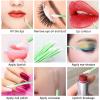 200 PCS Disposable Lip Wands, Lipstick Testers Brush, Lip Gloss Brush, Makeup Applicator for Lip Care, Beauty Tool(Green) view 4