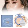 Beauty Powder Cake for Makeup Hold, Face Powder Makeup for women, Waterproof Matte Perfection Pressed Powder for Achieve a Flawless Matte Complexion (Classic Ivory, 0.35 FL OZ) view 1