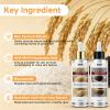 Peel Shot Glow Rice Ampoule Duo, Black and White Rice Exfoliant for Face and Body, Rice Exfoliator for Faces Dead Skin Cells Remover, Face Peel Shot Serum for Softens Cuticle (White+Black, 160ml) view 4