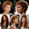 10A Honey Brown Jerry Curly Human Hair Bundles 3 Bundles Deal #30 Color Brazilian Virgin Hair Kinky Curly (24 26 28 Inch) view 3