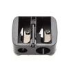 Double Holes Precision Lipstick Cosmetic Pencil Sharpener for Eyebrow Lip Liner Eyeliner Pencil Girls Gift School Supplies view 1