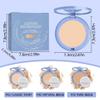 Beauty Powder Cake for Makeup Hold, Face Powder Makeup for women, Waterproof Matte Perfection Pressed Powder for Achieve a Flawless Matte Complexion (Pure Beige, 0.35 FL OZ) view 4