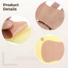 3 X 4.7 in, 100 Pcs Underarm Sweat Pads, Cotton Armpit Patches, Foot Stickers, Sweat Absorbing Pads for Daily Use & Sports view 2