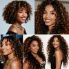 Ombre Human Hair Bundles P1B/30 Jerry Curly Bundle 20 22 24 Inch 3 Bundles Two Tone Black Mixed With Brown Hair Extensions view 3