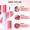 Eadwe Lips Staining Lip Oil, 2025 New Both an Oil and a Stain, Lip Tint Lips Oil Long-Lasting Moisturizing, Non-stick to Cup, Rose & Sweet Glossy Creamy Texture (#RED BROWN) view 4