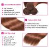 10A Honey Brown Straight Human Hair Bundles 3 Bundles Deal #30 Color Brazilian Virgin Hair Silky Soft (24 26 28 Inch) view 3