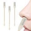 Coloday 2 in 1 Nasal Hair Cutter, 2025 New Double Sided Nose Hair Knife Nostril Hair Remover Tool, Upgrade Manual 360 Rotating Nose Hair Trimmer with Ear Digger for Men, Women (BeigeX3) view 1