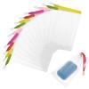 12 Pcs Soap Bag, Mesh Soap Saver Bag with Drawstring Foam Net Bar Soaps Pouch Soaps Net Soaping Packaging Bath Accessories for Soaping Bars Shower Washing Body Bath Gym Travel (White) view 1