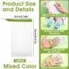 12 Pcs Soap Bag, Mesh Soap Saver Bag with Drawstring Foam Net Bar Soaps Pouch Soaps Net Soaping Packaging Bath Accessories for Soaping Bars Shower Washing Body Bath Gym Travel (White) view 2