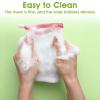 12 Pcs Soap Bag, Mesh Soap Saver Bag with Drawstring Foam Net Bar Soaps Pouch Soaps Net Soaping Packaging Bath Accessories for Soaping Bars Shower Washing Body Bath Gym Travel (White) view 3