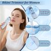 VINGVO Electric Bikini Trimmer for Women Men, Dual Head Face Shaver Body Hair Trimmmer, IPX7 Waterproof Womens Electric Razor for Legs, Body Hair Shaver, Pubic Trimmer with Cleaning Brush (Blue) view 2