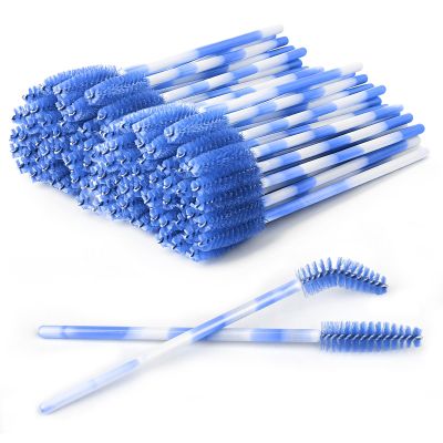 100 PCS Disposable Mascara Wands, Eyelash Mascara Brushes, Eyebrow Spoolies Brush, Plastic Makeup Brushes, Applicator for Eyelashes Extension