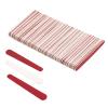 100pcs Emery Boards for Nails Mini Nail Files 180/240 Grit Nail File Double Sided Small Wood Emory Fingernail Files for Acrylic and Natural Nails Manicure Pedicure view 1