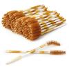 100 PCS Disposable Mascara Wands, Eyelash Mascara Brushes, Eyebrow Spoolies Brush, Plastic Makeup Brushes, Applicator for Eyelashes Extension view 1
