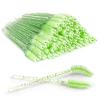 100 PCS Disposable Mascara Wands, Eyelash Mascara Brushes, Eyebrow Spoolies Brush, Plastic Makeup Brushes, Applicator for Eyelashes Extension view 1