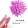 100 PCS Disposable Mascara Wands, Eyelash Mascara Brushes, Eyebrow Spoolies Brush, Plastic Makeup Brushes, Applicator for Eyelashes Extension view 2