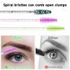 300 PCS Disposable Mascara Wands, Eyelash Mascara Brushes, Eyebrow Spoolies Brush, Plastic Makeup Brushes, Applicator for Eyelashes Extension view 4