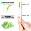 300 PCS Disposable Mascara Wands, Eyelash Mascara Brushes, Eyebrow Spoolies Brush, Plastic Makeup Brushes, Applicator for Eyelashes Extension view 4