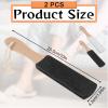 2 Pack Pumice Stone for Feet with Wood Handle, Professional Pumice Stone Foot File Callus Remover Heel Grater Dead Skin Remover for Removing Men Women Heels Corns Elbows Rough Skin view 2