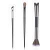 3 Pcs Nose Contour Brush, Angled Brush and Eyebrow Eye Shadow Blush, U-Shaped Fluffy Brushes Multifunctional Makeup Tools for Full Face, Concealer Eyeshadow Brushes view 1
