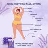 BBlove Acidified Body Wipes - 24H Odor Control, pH Balanced for Underarms & Whole Body, Aluminum-Free & Skin-Loving Formula, 80 Wipes view 3