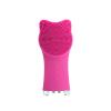 ARANYA Silicone Facial Cleansing Brush, Pink, Double-Sided, High Frequency Vibration, IPX5 Waterproof, Deep Cleansing Massage (Rose Red) view 1