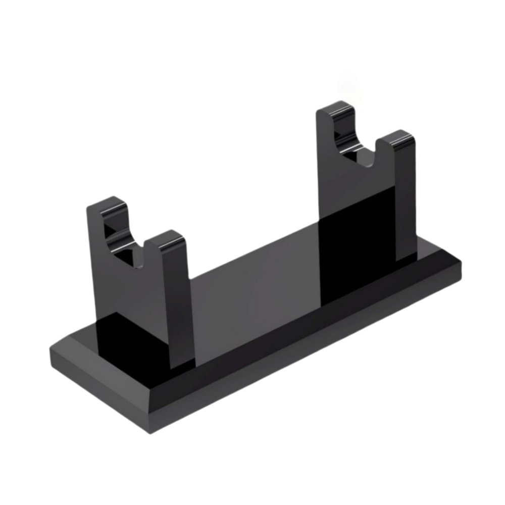 KiBcsLic Razor Stand Shaver Holder Men Gift Bathroom Countertop Organizer Storage Bracket for -, Black